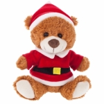 Teddy bear vestito da babbo natale personalizzati